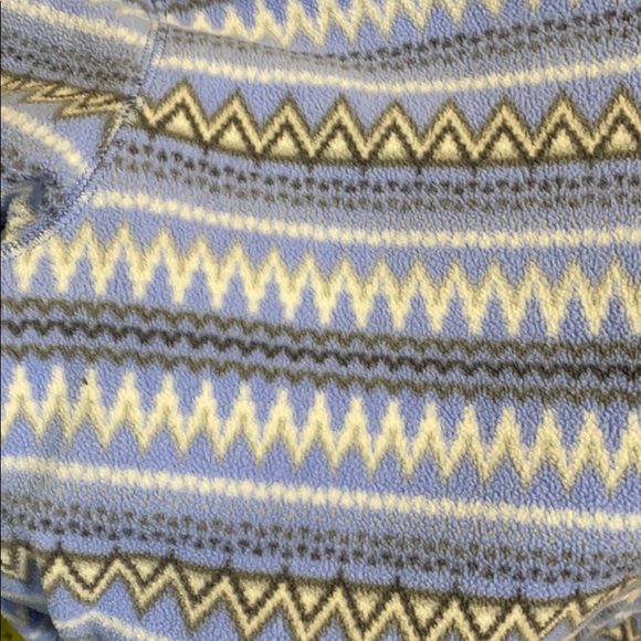 Fleece Jacket - light blue and grey - Picture 4 of 4